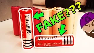 HOW TO: Spot FAKE 18650 Lithium Ion Batteries!