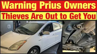 How To Prevent Your Toyota Prius Catalytic Converter From Being Stolen (2004-2009 Models)