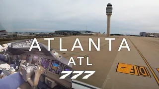 ATLANTA | BOEING 777 LANDING 4K