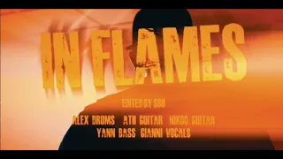 IN FLAMES (Official video) - NEVER GIVE UP