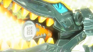 【コマ撮り】Power Rangers Dino Super Charge  Limited Edition  Spino Zord