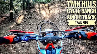 TWIN HILLS CYCLE RANCH SINGLE TRACK TRAIL RIDING