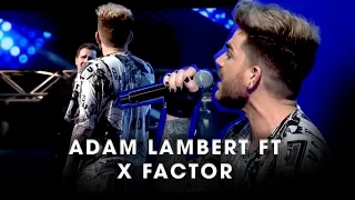 Adam Lambert sings I Want To Break Free with a Contestant at The X Factor AU 2016  [HD]