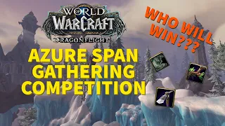 Level Up Gathering Professions: Gold Farm Competition in Azure Span