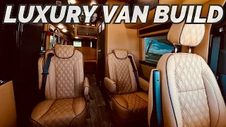 Camper van build that doubled down on luxury! 2024 MIDWEST PATRIOT MD4