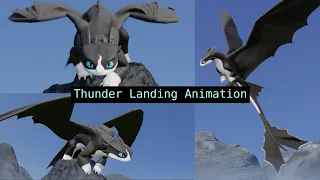 Thunder Landing | Blender 3D Animation