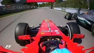 Alonso And Hamilton's Epic Battle | 2013 Canadian Grand Prix