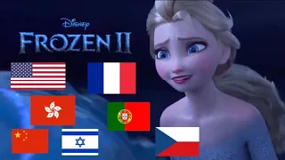 “Ahtohallan is frozen” in 47 languages | Show Yourself (Frozen 2)