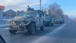 Військова техніка РФ на вулицях Харкова: жителі фіксують пересування