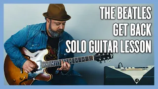 Get Back Electric Guitar Solo + Lead Techniques