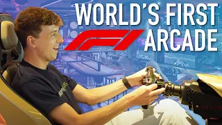 Visiting the WORLD'S FIRST F1 Arcade in London!