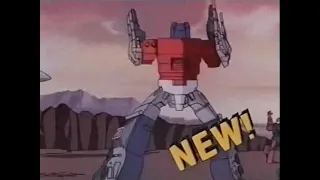 Transformers Powermaster Optimus Prime UK TV toy advert