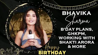 EXCLUSIVE! In A Quick Chat With Birthday Girl Bhavika Sharma ON GHKPM, SaiRat, Shakti Arora & More