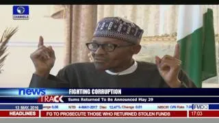 I Will Speak On Recovered Loot On May 29 -- Buhari