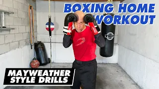 Boxing Combos and Light Punchouts | Mayweather Style
