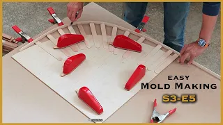 Simple Mold Making for a Boat - The Easiest Way to Do It!