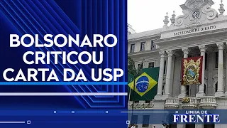 Amorim sobre manifestos a favor da democracia: “A polarização é uma ameaça” | LINHA DE FRENTE