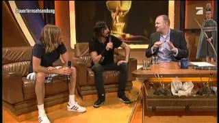 Foo Fighters - Interview TV total 14.06.2011