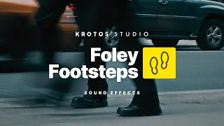 Foley Footsteps Sound Effect | 100% Royalty Free | No Copyright