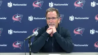 John Tortorella on if He's Concerned About His Job (Feb. 28, 2021)