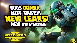 Helldivers 2: LEAKS You WON'T BELIEVE! BUGS Got Players Worried! HOT TAKE