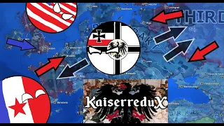 HOI4 Timelapse Kaiserredux (1936 - 1943)