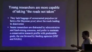 Avi Loeb (Part 3 of 4) on "Future Frontiers in Astrophysics: Suggestions for Young Researchers"