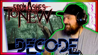 ''Decode'' cover -- From Ashes To New Reaction
