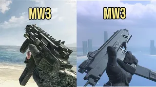 Modern Warfare 3 Season 3 vs MW3 and AW's Weapons