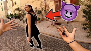 WHAT IS THIS GIRL HIDING? (Horror Parkour Chase)