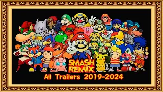 All Smash Remix Characters Trailers so far (2019 - 2024)
