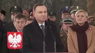 Patriotryczne przemówienie Prezydenta Andrzeja Dudy z okazji Święta Niepodległości
