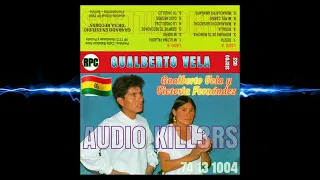 🇧🇴🇧🇴 GUALBERTO VELA & VICTORIA FERNÁNDEZ DEL AÑO 93 CASSETTE ORIGINAL ALBUM COMPLETO 74 13 1004