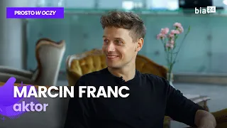 "ZAWSZE chciałem być AKTOREM". Marcin Franc nie tylko o MUSICALU i DUBBINGU | PROSTO W OCZY