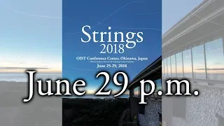 Strings 2018 June 29 p.m.