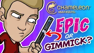 EPIC or GIMMICK? - Trying Chameleon Markers and Pencils!