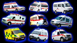 ALL AMBULANCE SIREN SOUND VARIATIONS COMPILATION - Cars & Vehicles Sound Effects Megamix