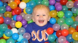 Michael's New Inflatable Ball Pit