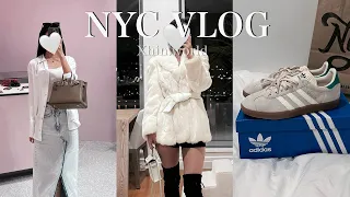 NY Vlog | Fur Jacket & Adidas Gazelle unboxing | The Hottest Vintage Store in NYC | Chanel | Hermès