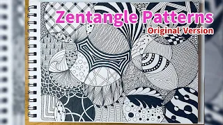 Zentangle Patterns | Zentangle | Doodle art | Zentangle Art | Doodle patterns | Original Version