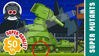 Searching for KV-44. Super Mutants. Steel Monsters. Cartoons About Tanks