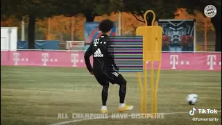 Leroy sane training ⚽doing all with discipline 🔥⛱️