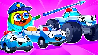 Let's Go Police Monster Truck!🛻 Brave Rescue Team 👮‍♀️+Best Kids Cartoons by Meet Pit 🚓