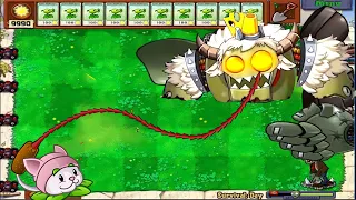 9999 Cattail vs Dr. Zomboss - Plants vs Zombies Minigames Zombotany 2