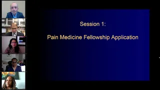Meet the Pain Medicine Fellowship Program Directors presented by EPA