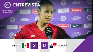 Campeonato Femenino Sub-20 de Concacaf | 2022 Entrevista: Aldrith Quintero de 🇵🇦¦ Panamá