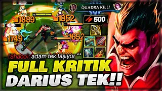 KANATMIYORUZ KAN ALIYORUZ !! 500 FULL AD DARİUS !! 1V9 TAŞIDIM !! | Ogün Demirci