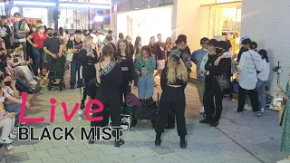 𝙇𝙞𝙫𝙚 20220604 Black Mist #블랙미스트 Hongdae Street Busking 홍대 거리 버스킹 #SnowHorse