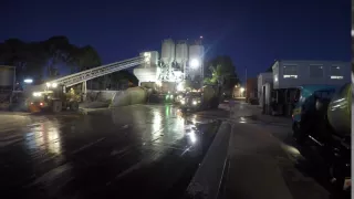 350m3 Concrete Pour Time Lapse Video