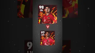 Top 6 Best cards of Manchester United in eFootball 💥 #efootball #viral #feedshorts #pes2024